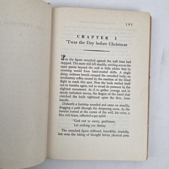 The Christmas Card Murders by David William Meredith Hardcover Vintage Mystery - Picture 9 of 10